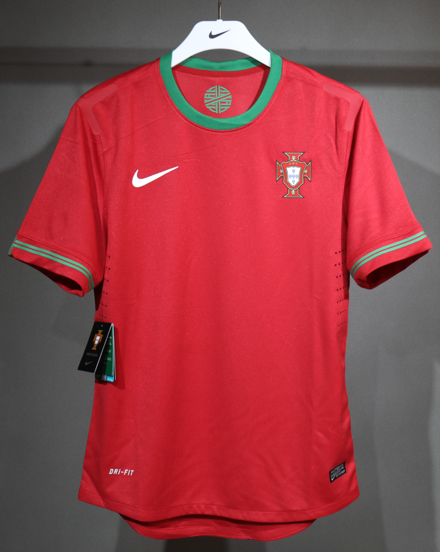 2012 Portugal Euro Cup Home Retro Kit Vintage Player Version Sino Shirt AAAAJersey Dropship Yup 2