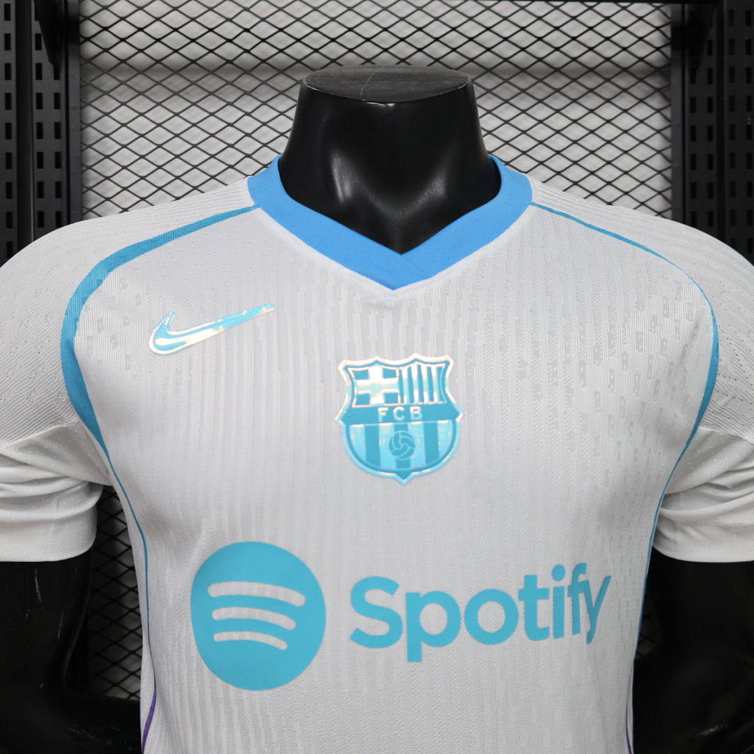 26-27 Barcelona Special Edition Player Version Football White T-Shirt AAAAJersey Supply Yupoo 8 4