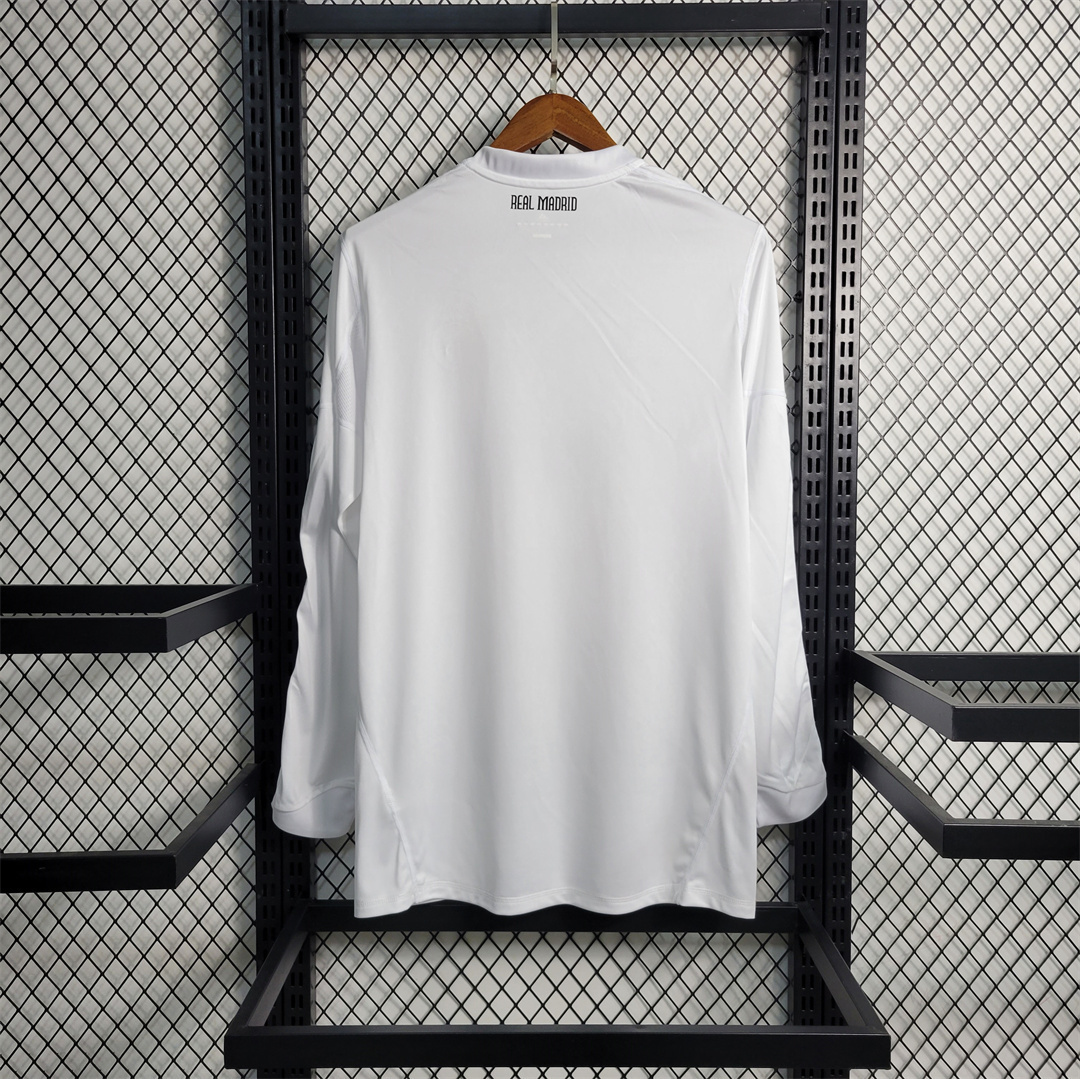 10-11 Real Madrid home long sleeve 8