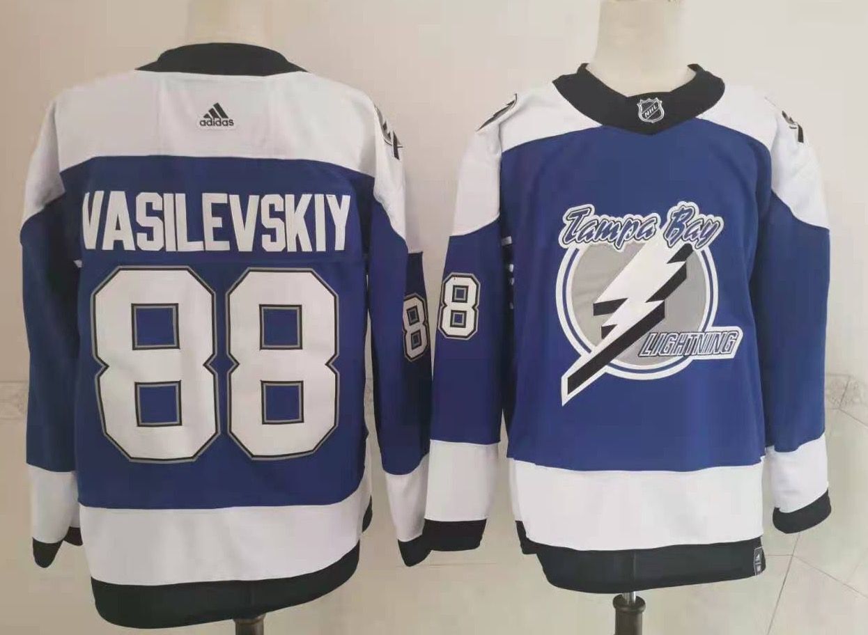 Tampa Bay Lightning ice hockey jersey M-3XL 坦帕湾闪电队冰球服 6