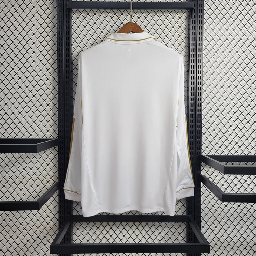 11-12 Real Madrid home long sleeve 9