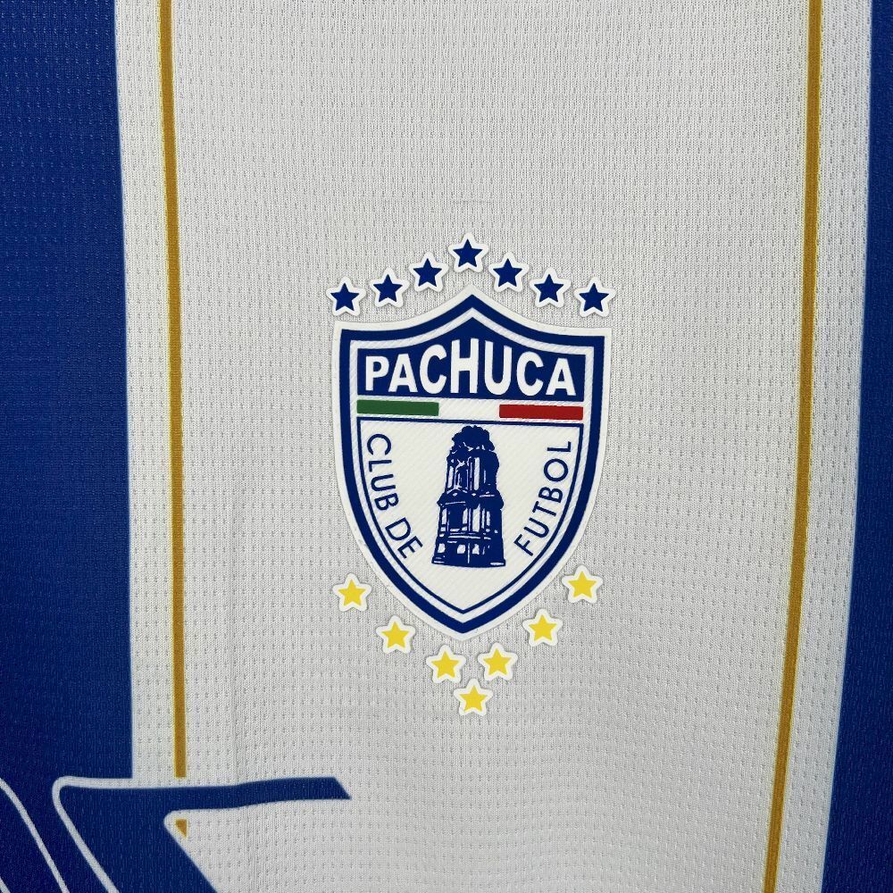 25-26 Pachuca Home Kit Soccer T-Shirt AAAAJersey Supply Yupoo 2