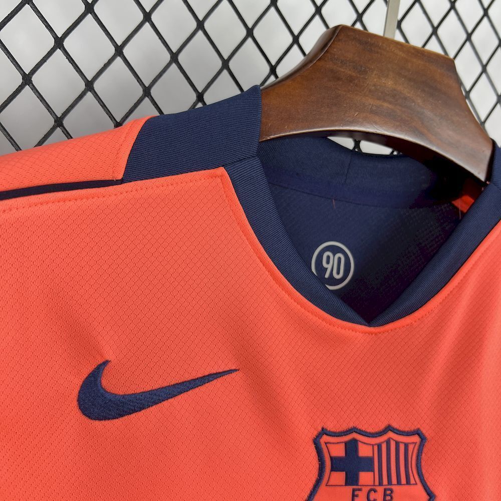25-26 Barcelona Third Away Kit Football Long Sleeve T-Shirt AAAAJersey Dropship Yupoo 1