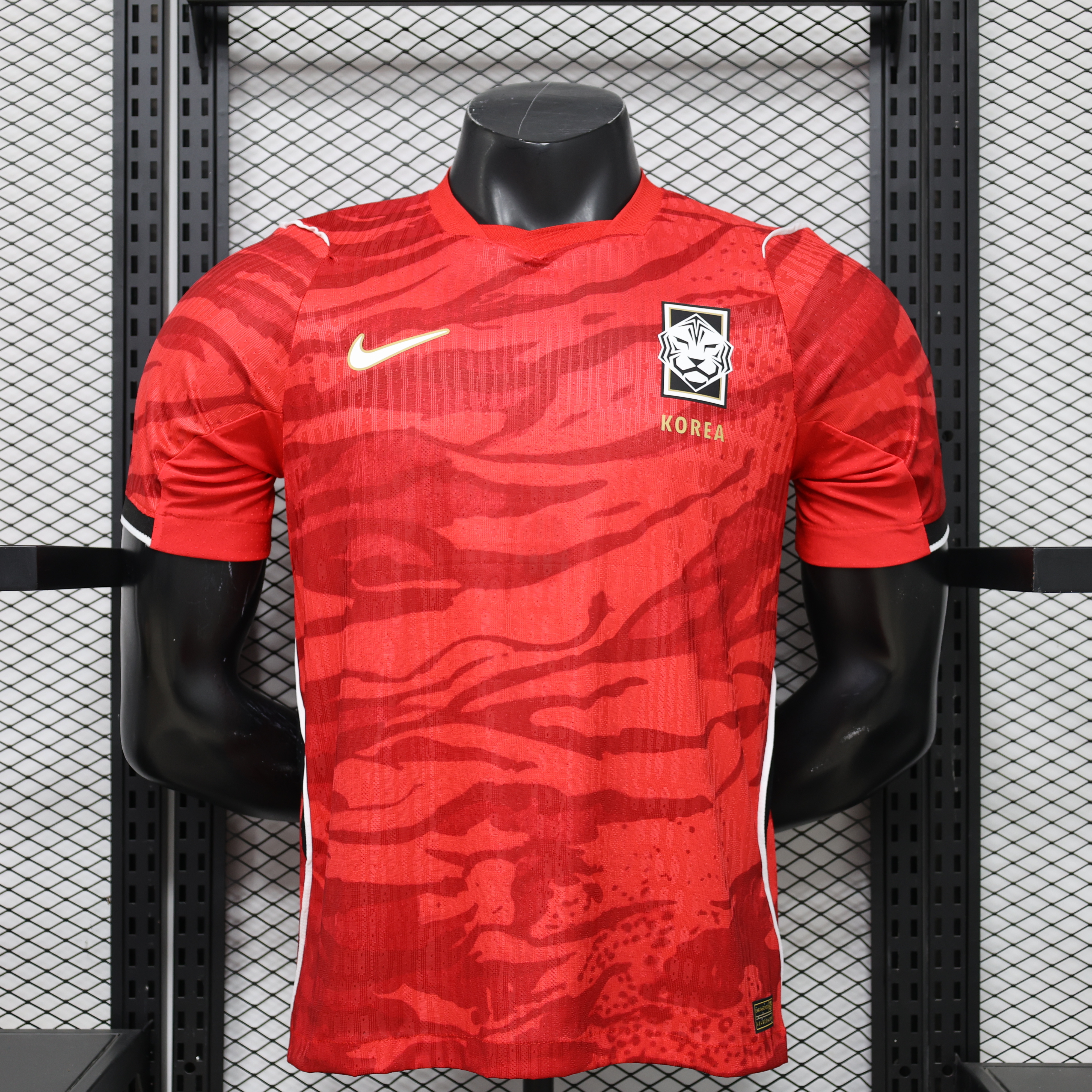 2026 World Cup South Korea Mens Home Kit Player Version Soccer Shirt Red AAAAJersey Dropship Yupoo