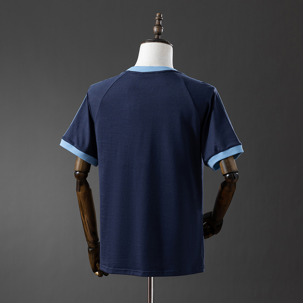 2025 Argentina adidas 50th Anniversary Navy Cotton T-shirt 1
