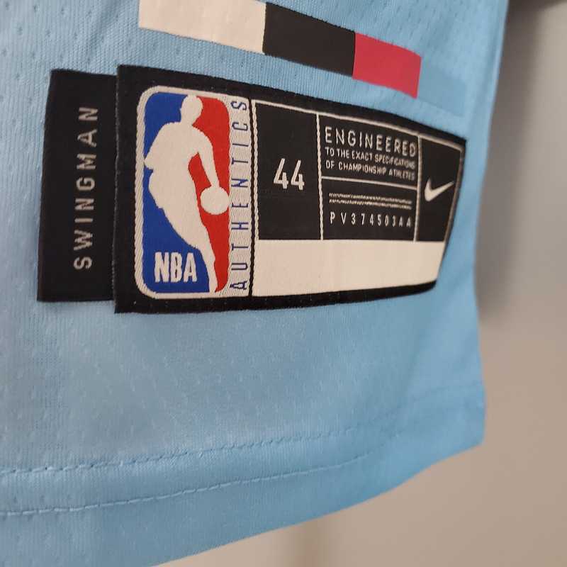 New Miami Heat IGUODALA#28 City Edition Pink Blue Gradient Color1684436191000 7