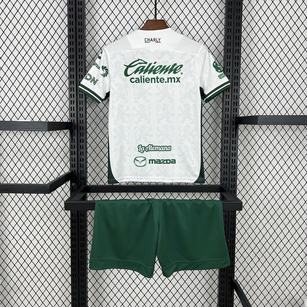 25-26 León Away Kid Kits Soccer AAAAJersey Yupoo 16-28 2