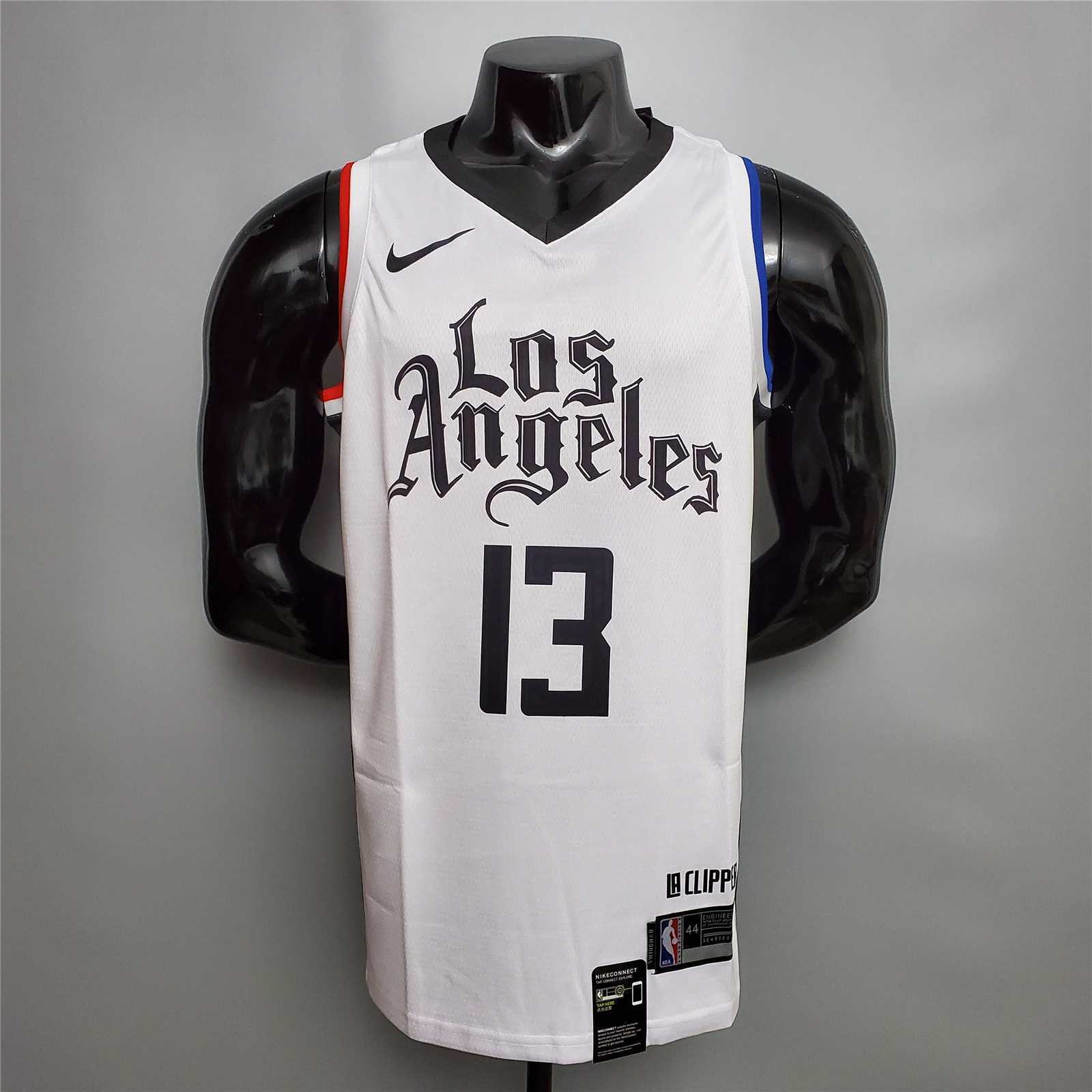 George #13 Los Clippers white