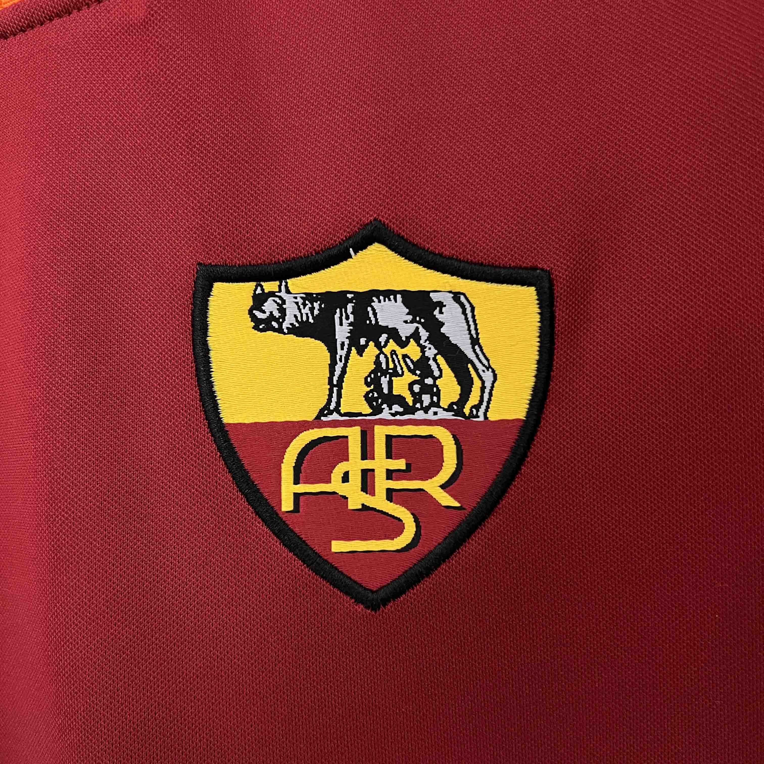 98-99 Roma Home Retro Kit Soccer Uniform AAAAJerseys Dropshipping Yupoo 1
