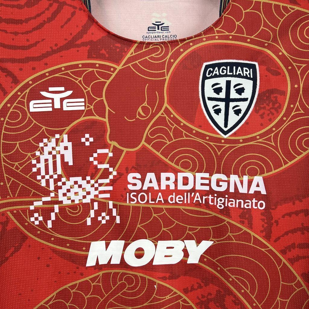 25-26 Cagliari Special Edition Shirt Football Uniform AAAAJersey Wholesale Yupoo 1