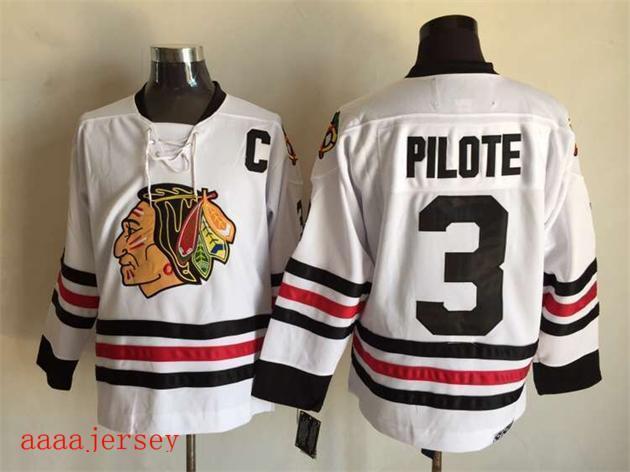 Chicago Blackhawks retro ice hockey jersey M-3XL 芝加哥黑鹰队复古冰球服