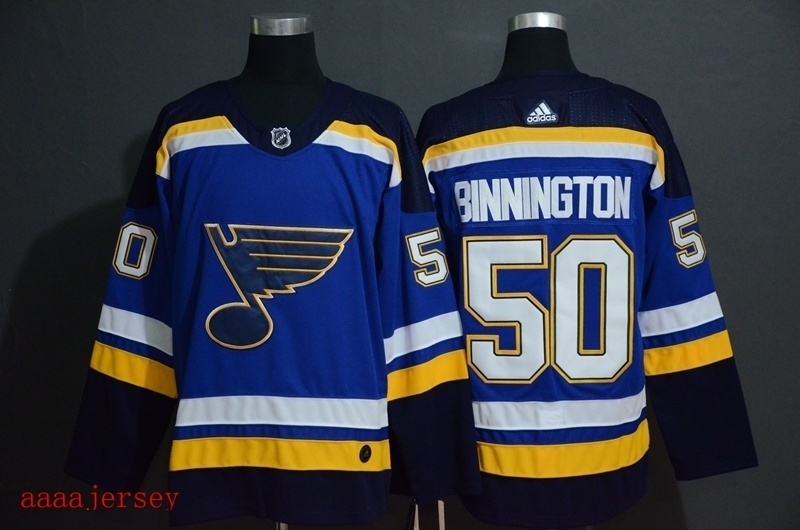 St. Louis Blues ice hockey jersey M-3XL 圣路易蓝调队冰球服 4
