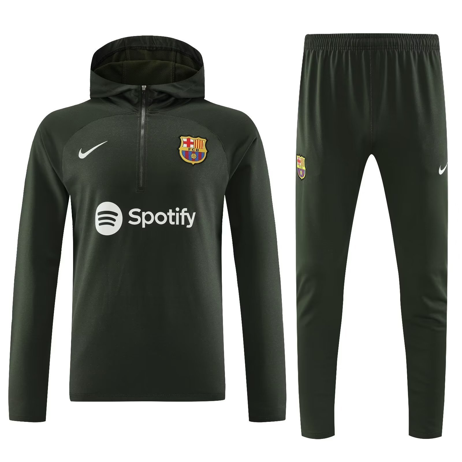 23-24 Barcelona Hoodie Long Sleeve Training Suit Yupoo