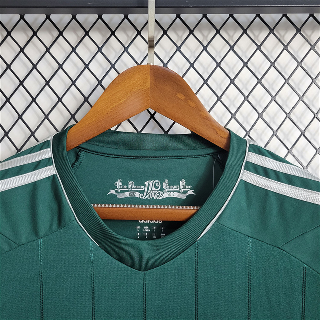 12-13 Real Madrid green third away long sleeve 8