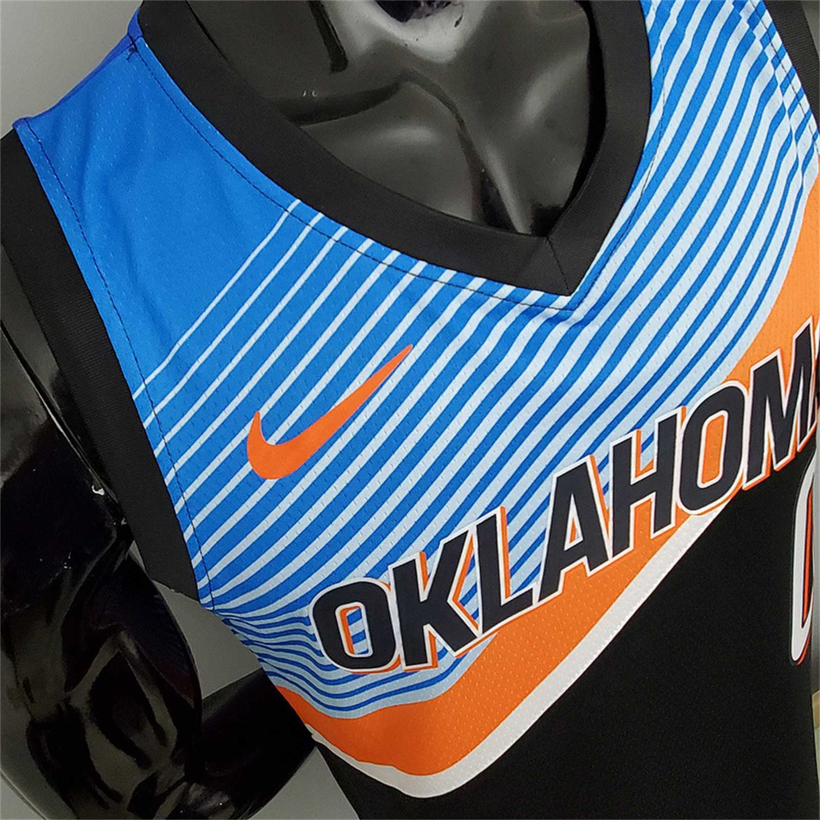 Thunder Westbrook #0 City Edition Black 4