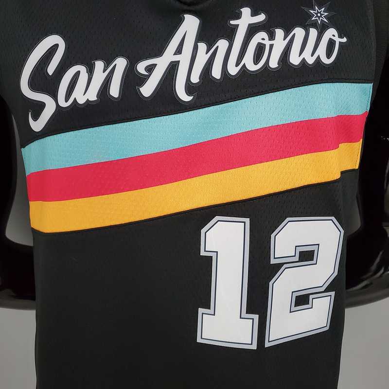 New ALDRIDGE#12 season Spurs City Edition black1684436336000 6