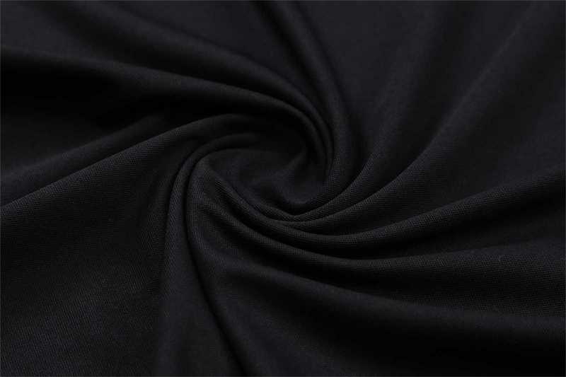Real Madrid Polo black with yellow-logo 3