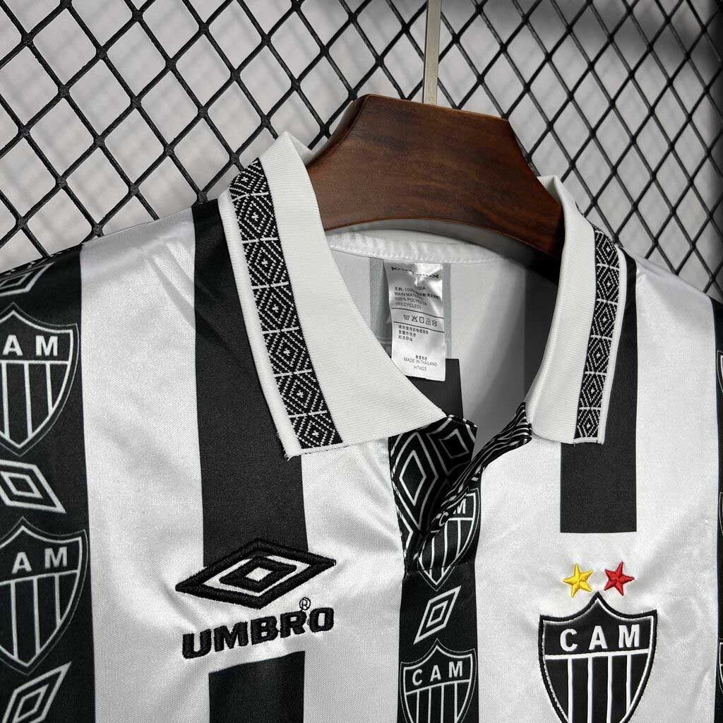 95-96 Atletico Mineiro Home Retro Kit Vintage Shirt Sport AAAAJersey Yupoo 4