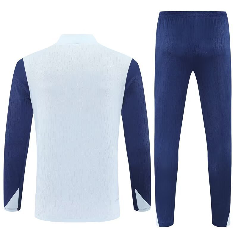 25-26 Inter Milan Grey Training Kits Long Football Tracksuits 2