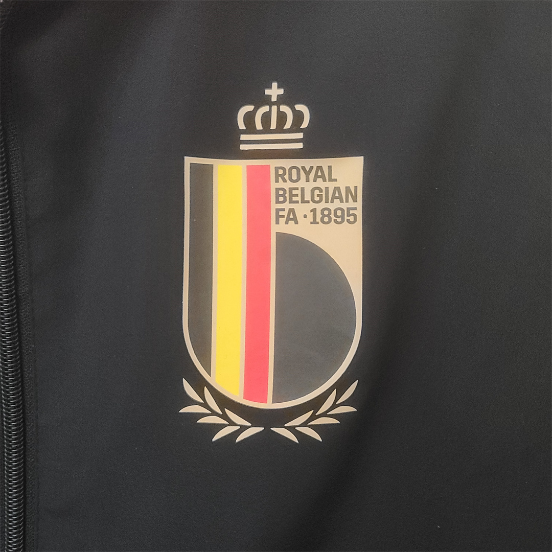 2022 Belgium Trench Coat Reversible BlackRed 11