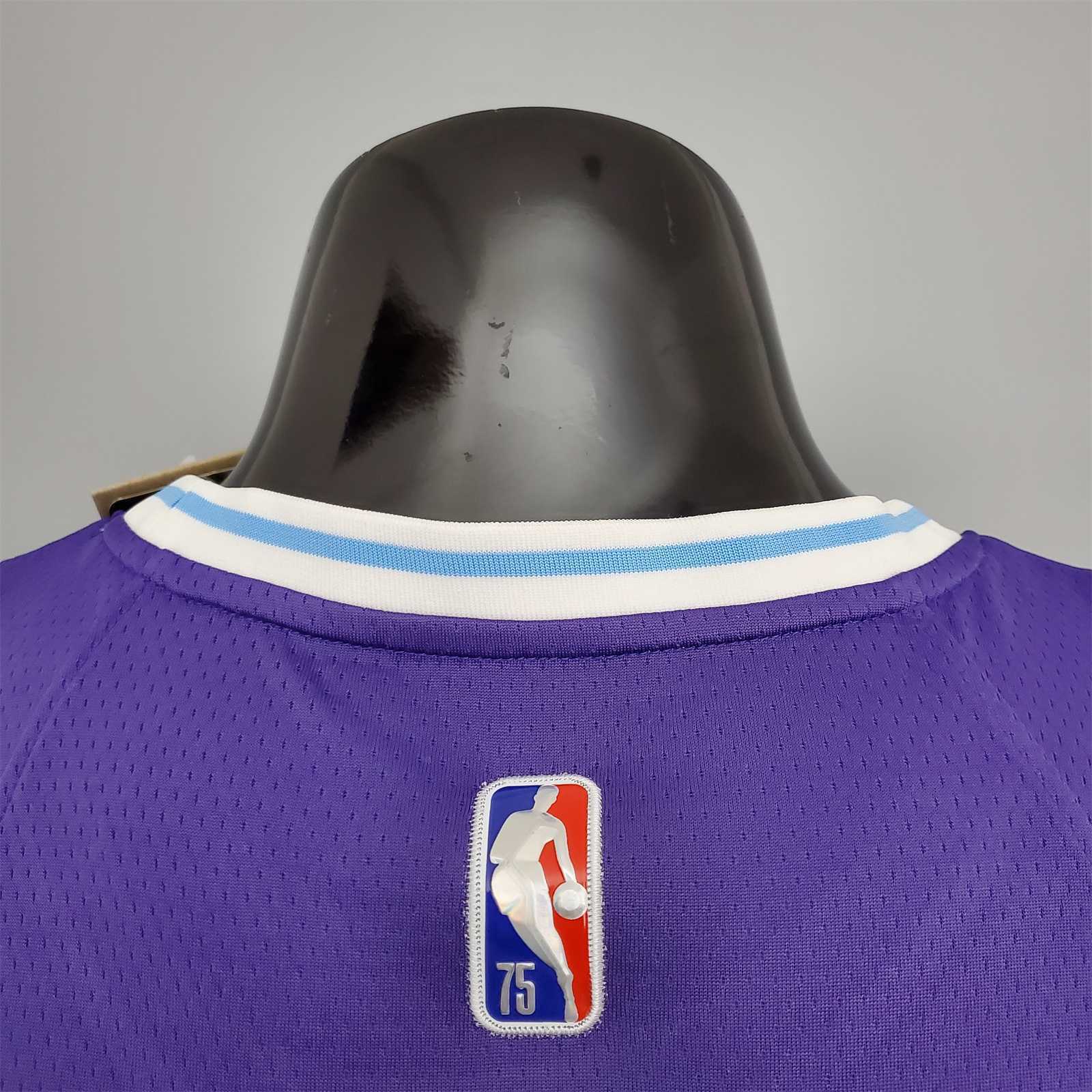 2022 75th Anniversary BRYANT#24 Lakers City Edition Purple 5