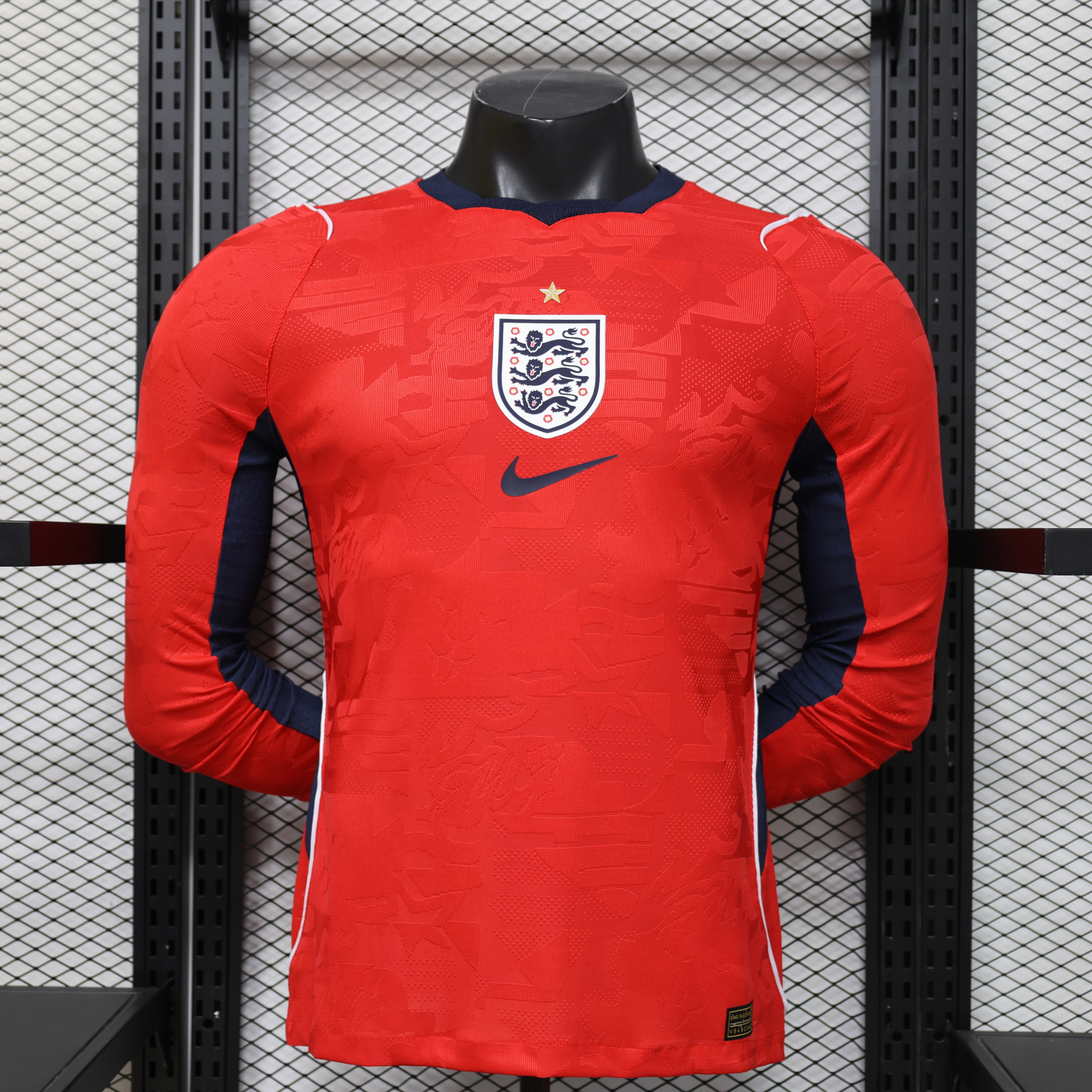 2026 World Cup England Away Kit Player Version Soccer Long Sleeve Shirt AAAAJersey Dropship Yupoo