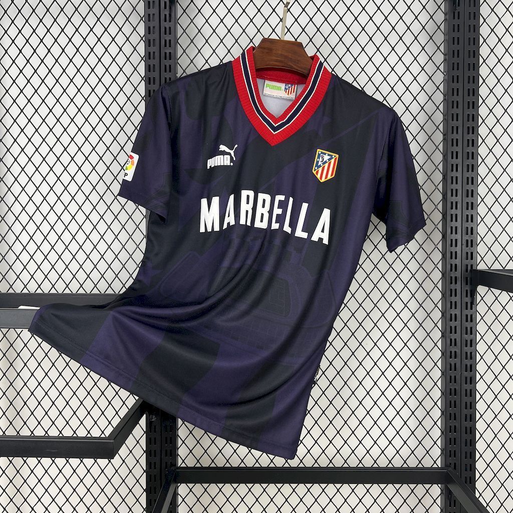 95-96 Atletico Madrid Third Retro Kit Vintage Shirt AAAAJersey Yupoo