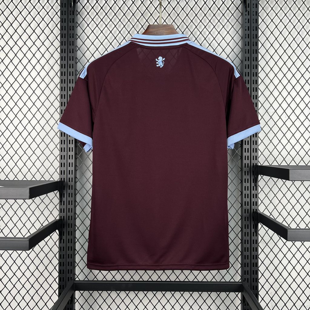 26-27 Aston Villa Home Mens Kit Soccer T-Shirt AAAAJersey Supply Yupoo 6 2