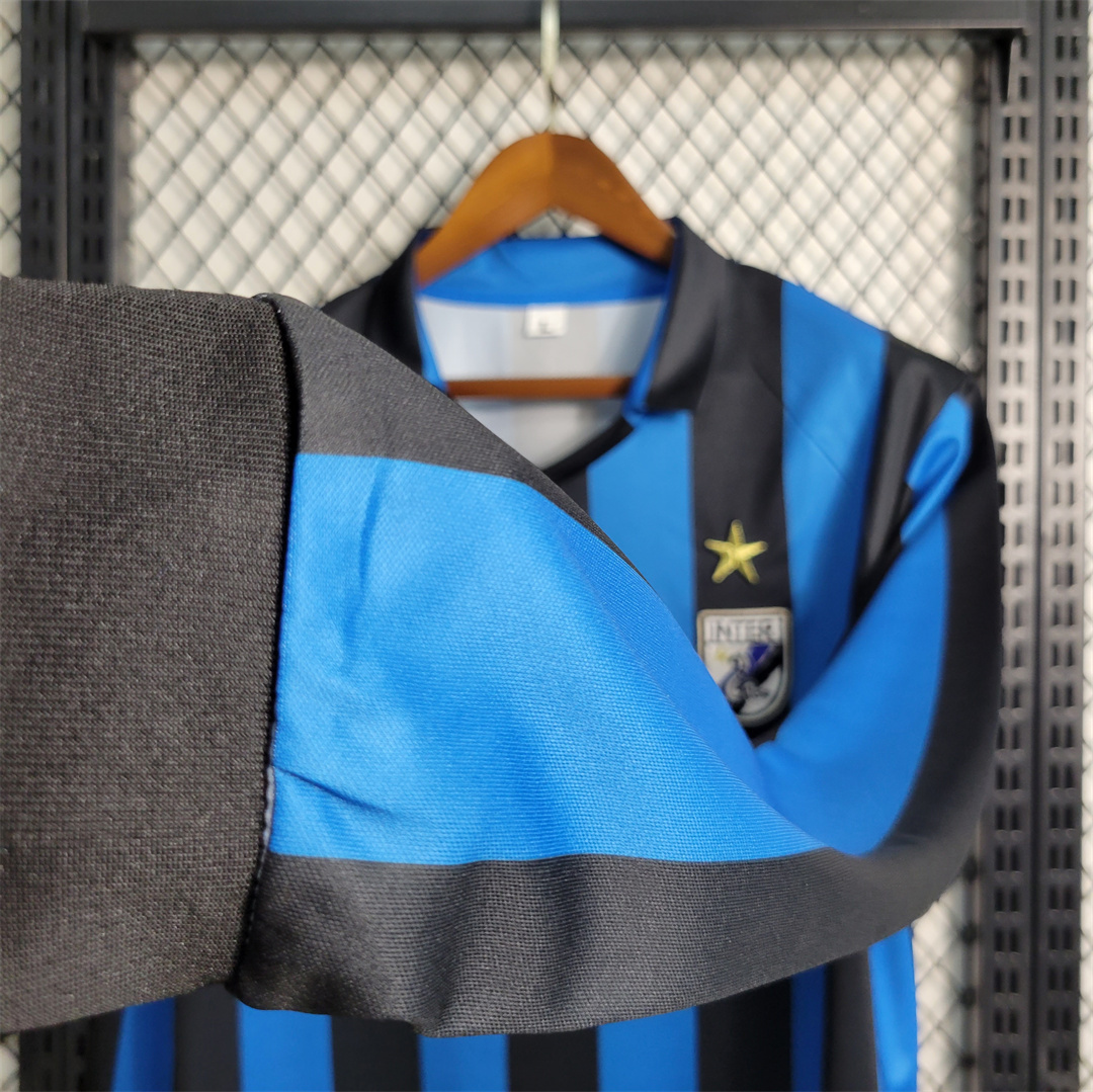 1988 Retro Inter Milan home long-sleeved Size S-XXL 5