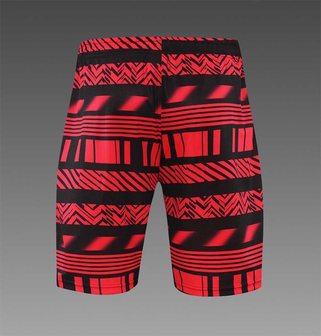 22-23 AC Milan Training Short Sleeve Kit Black 19