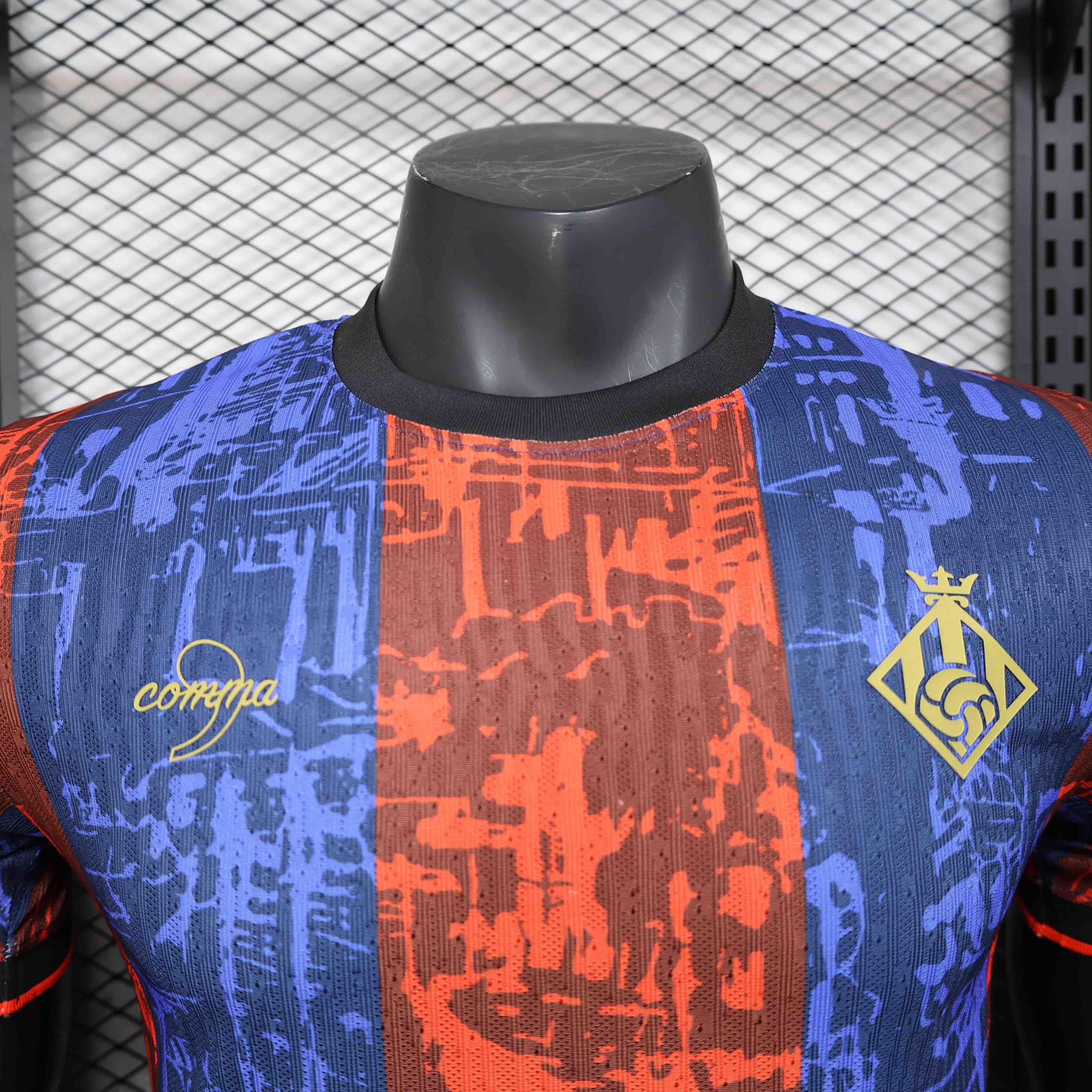 24-25 Barcelona MSN Comma Special Edition Player Version Shirt AAAAJersey Supplier Yupoo 2