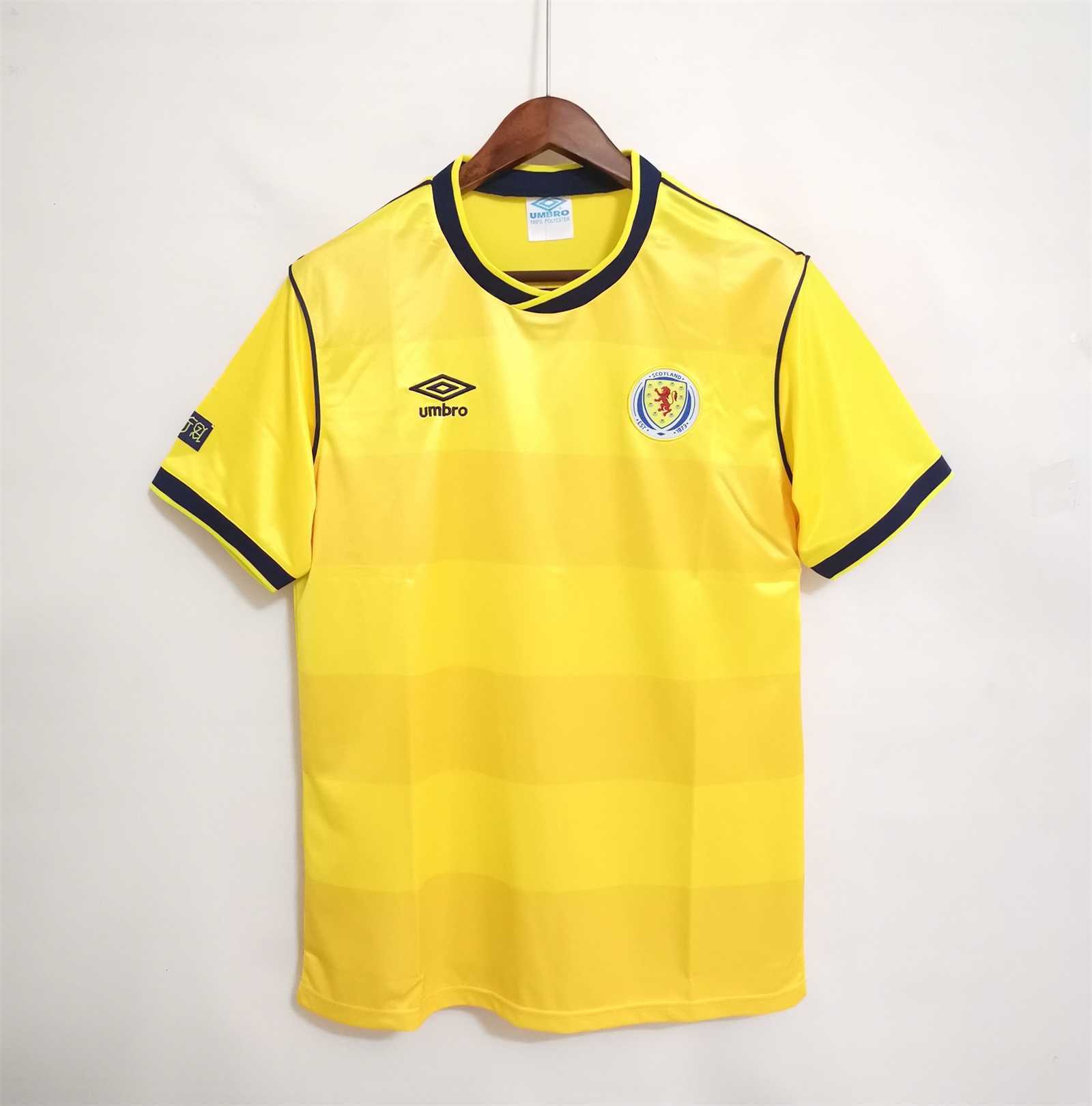 1986 Scotland away