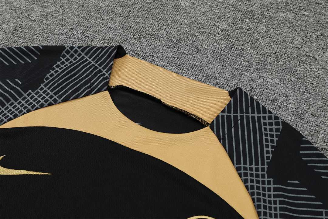 22-23 Chelsea training suit short sleeve kit black 13