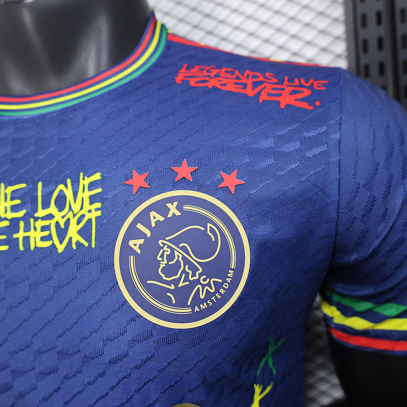 22-23 Ajax x Bob Marley AOP Special Edition Kit Player Version Shirt AAAAJersey Wholesale Yupoo 2