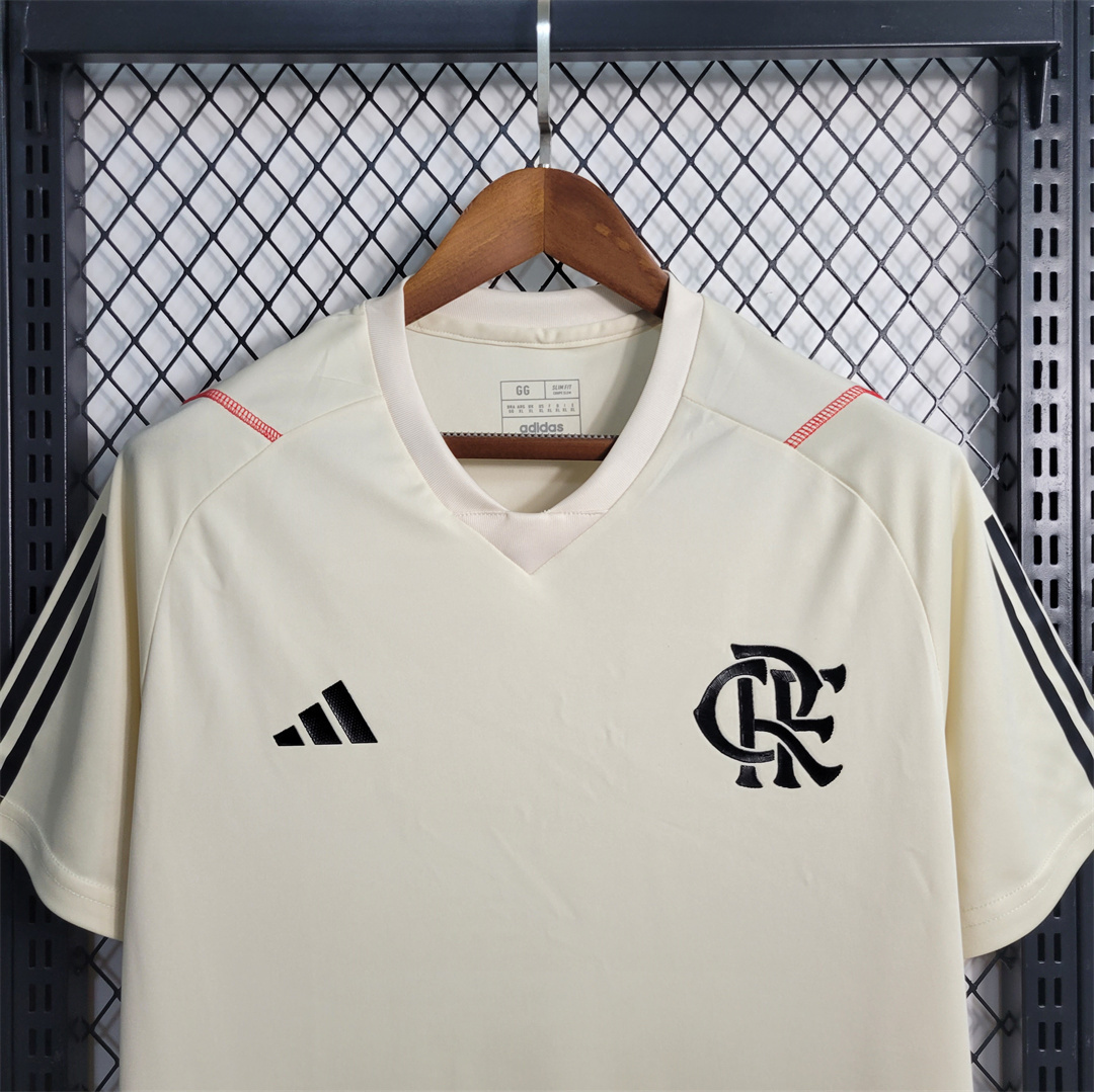 23-24 Flamengo training suit off-white 12