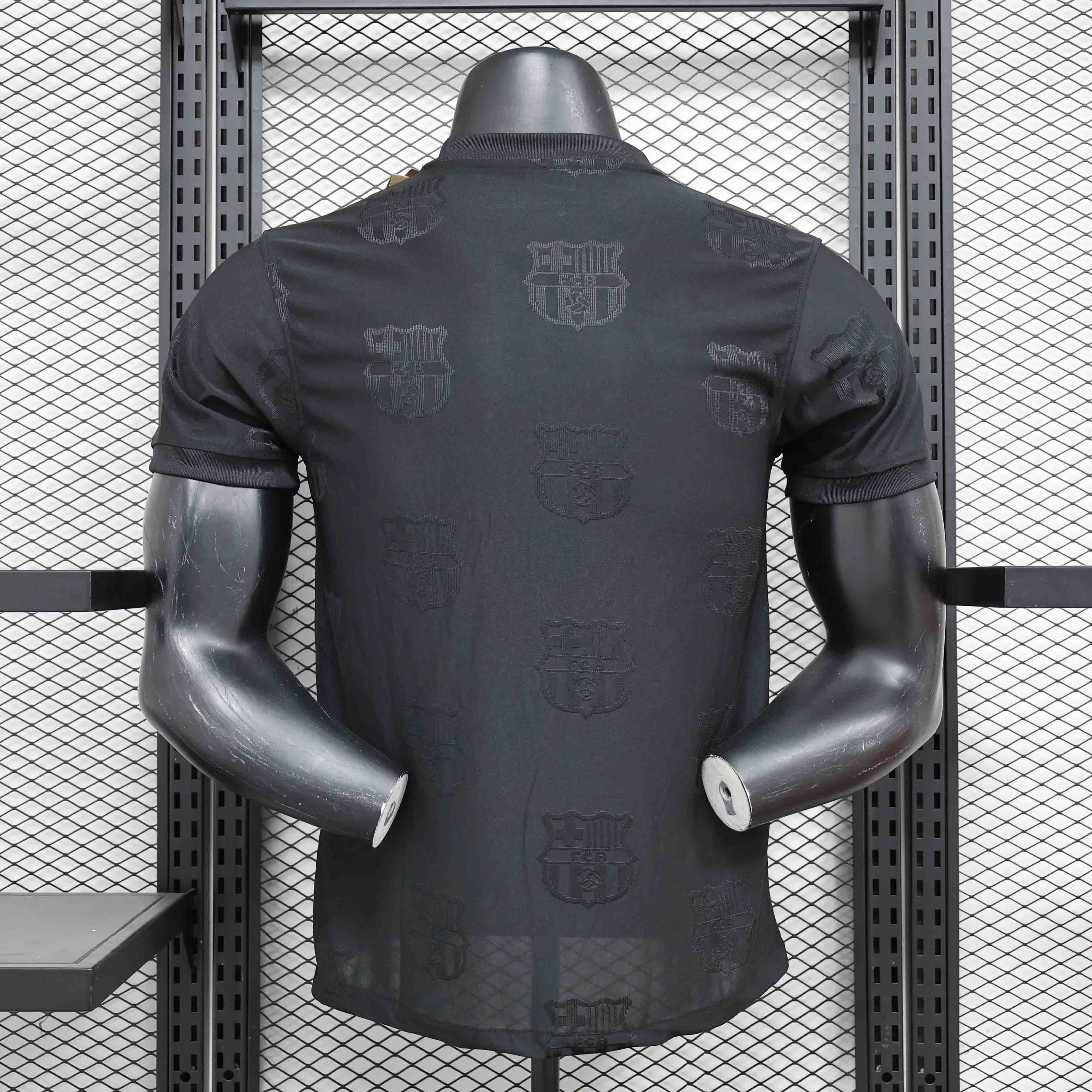 24-25 Barcelona OG Black Special Edition Player Version Shirt AAAAJersey Supplier Yupoo 3