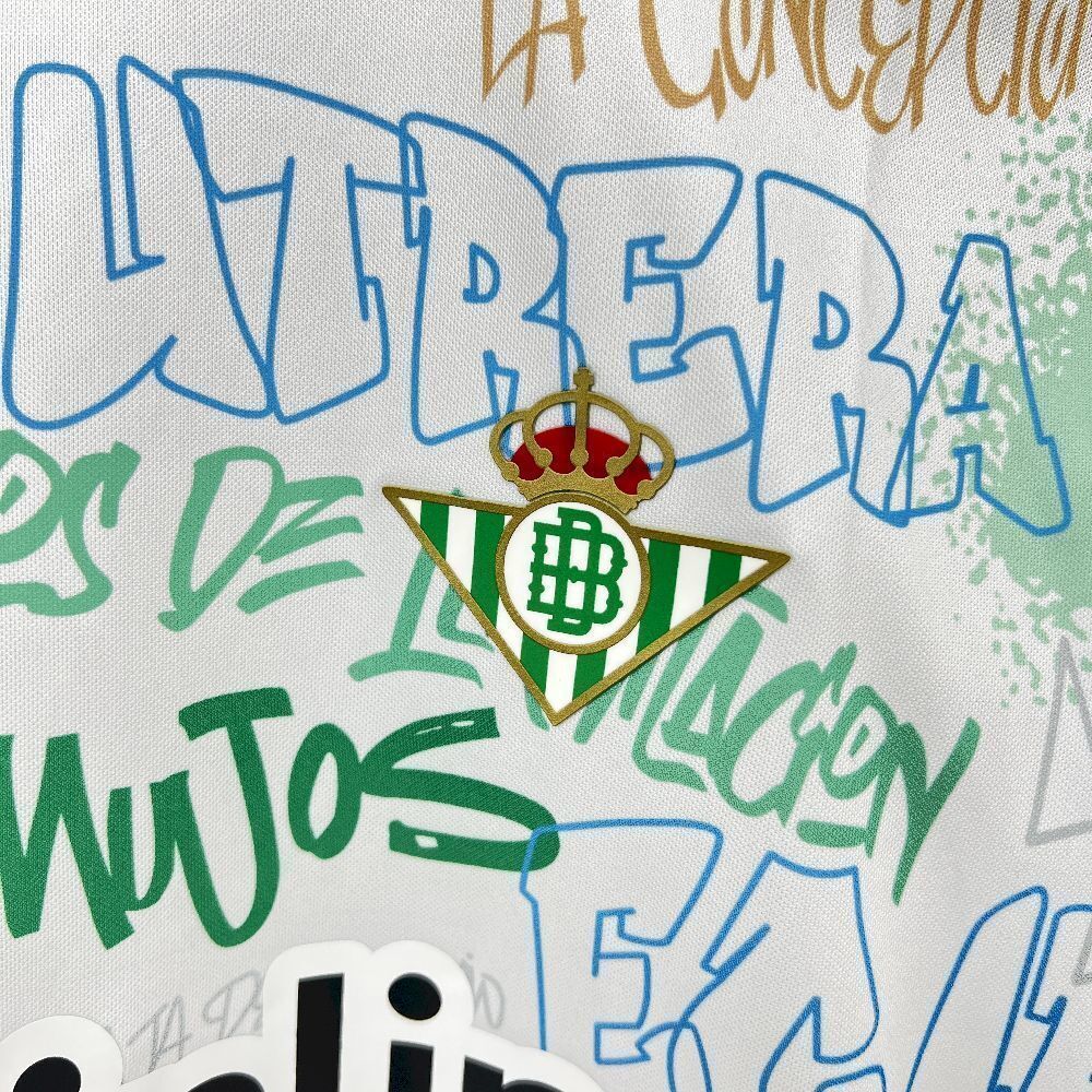25-26 Real Betis Special Edition Kit Football Pre-Match T-Shirt AAAAJersey Supply Yupoo 4