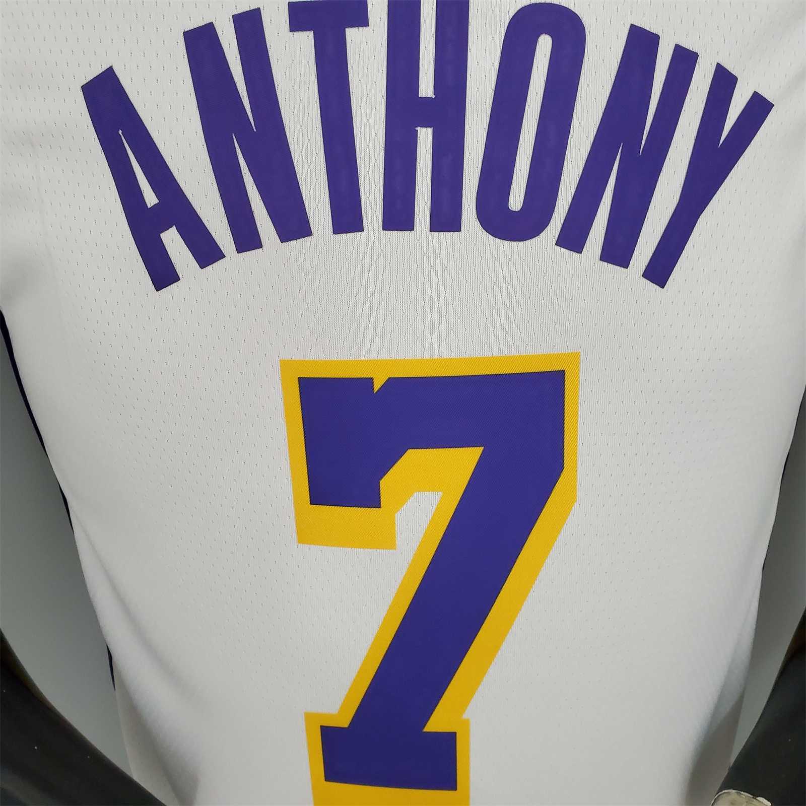 ANTHONY#7 Lakers white1684436040000 4