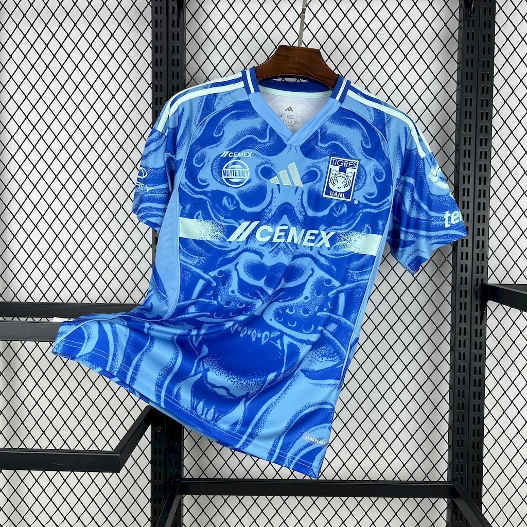 25-26 Tigres UANL Away Kit Soccer T-Shirt AAAAJersey Supply Yupoo