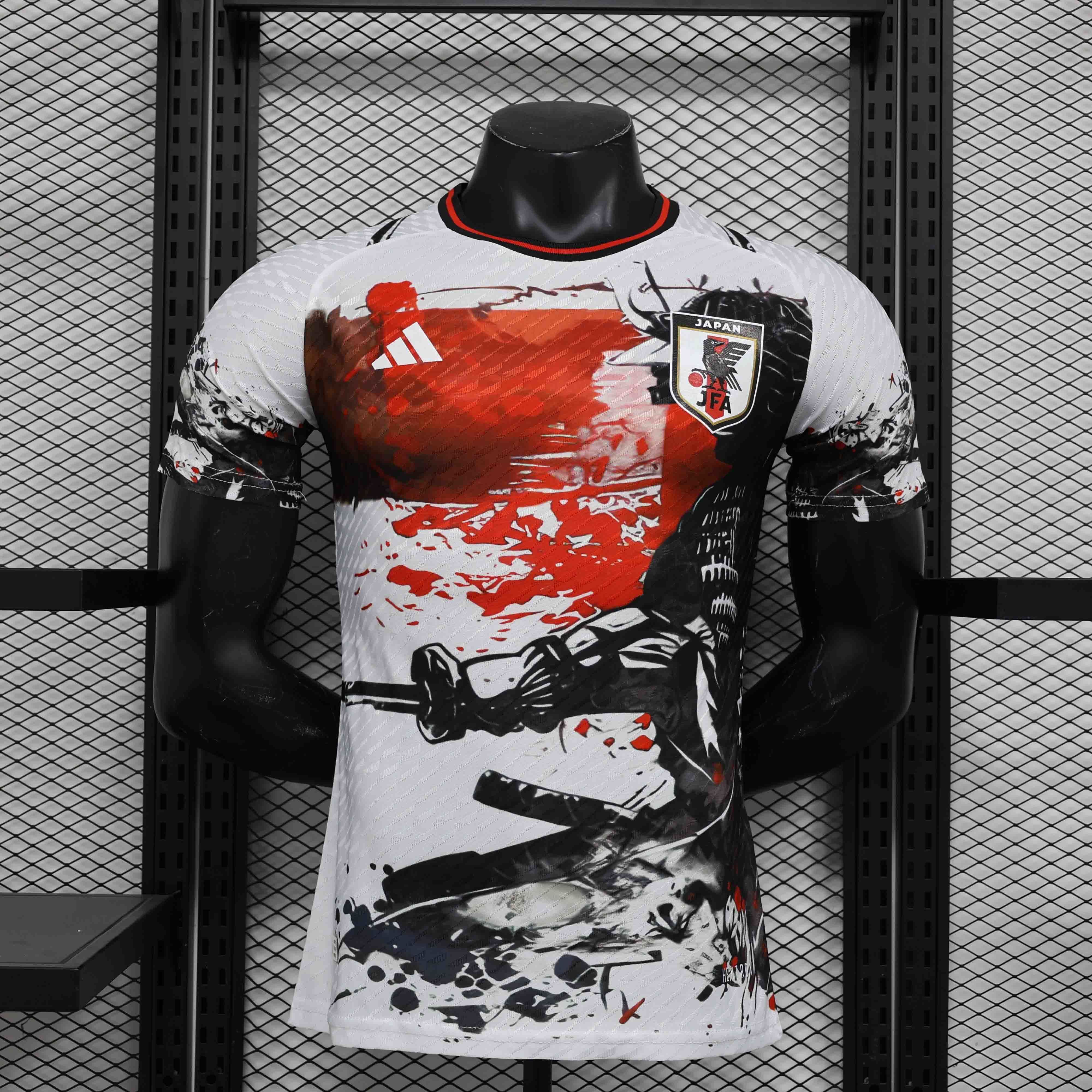 2024 Japan Samurai and Blood Special Edition Player Version Shirt AAAAJersey Supplier Yupoo