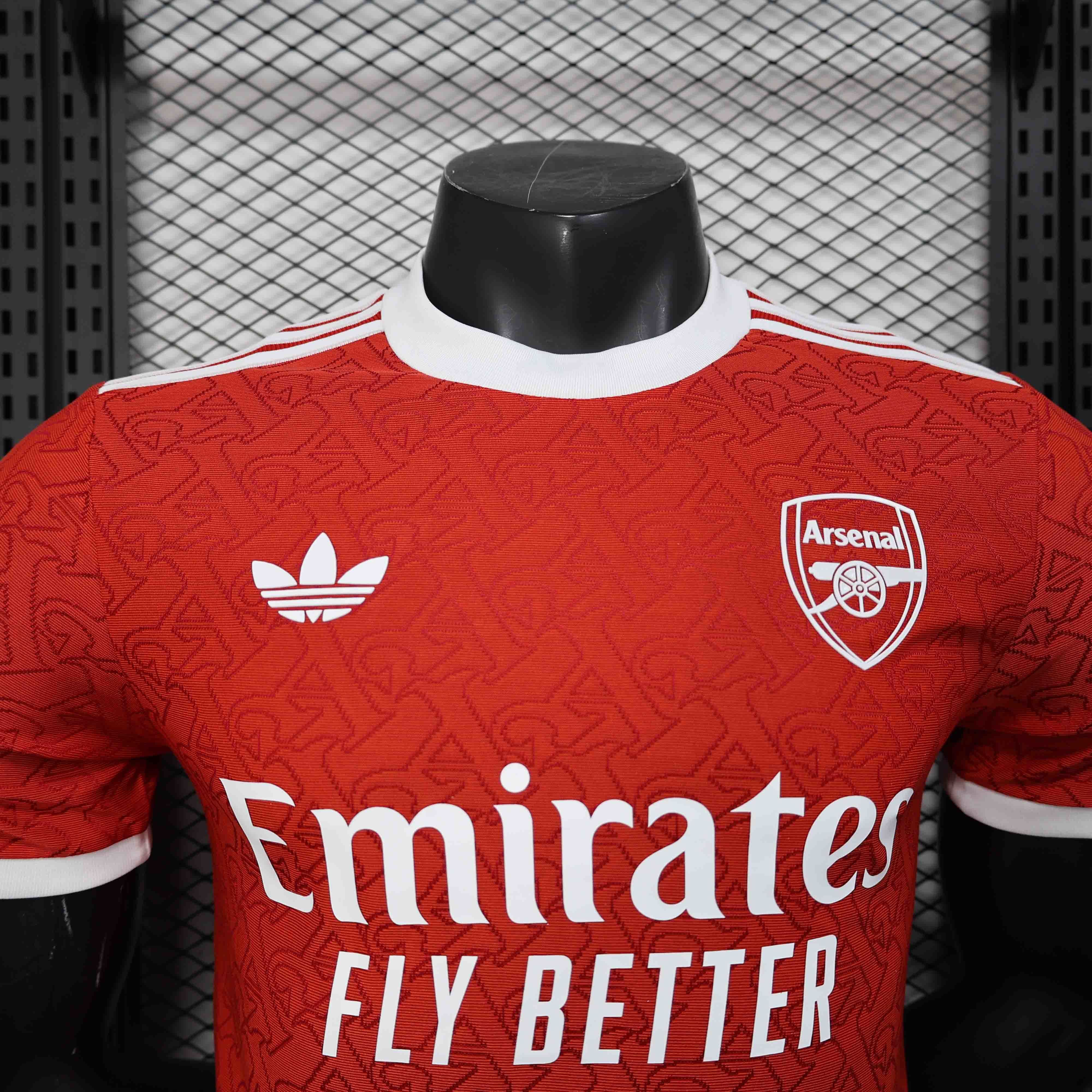 25-26 Arsenal OG Red Special Edition Kit Player Version Shirt AAAAJersey Wholesale Yupoo 1