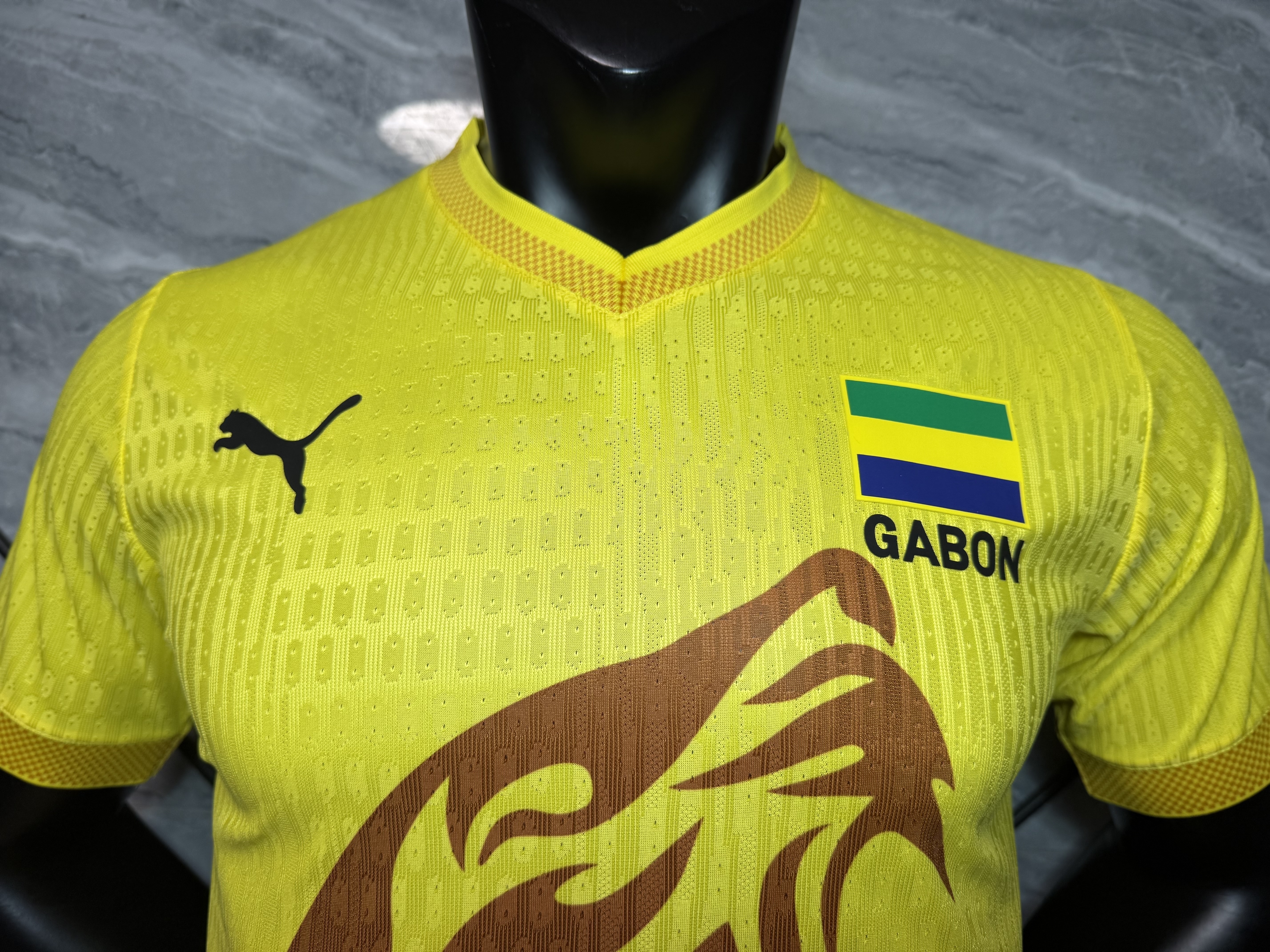 2026 Gabon Special Edition KIt Player Version Soccer T-Shirt AAAAJersey Supply Yupoo 2