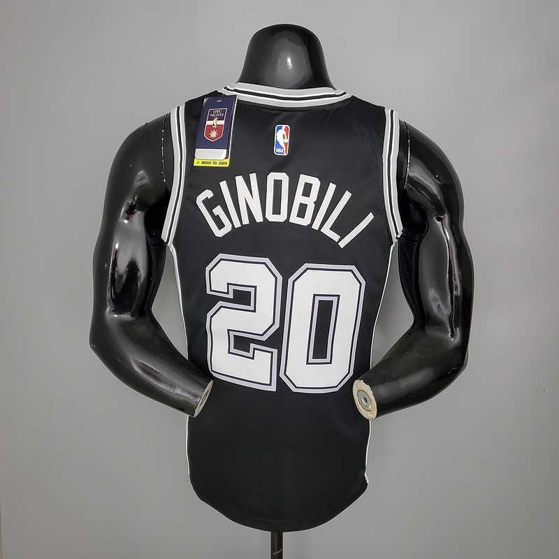 GINOBILI#20 Spurs Black 7