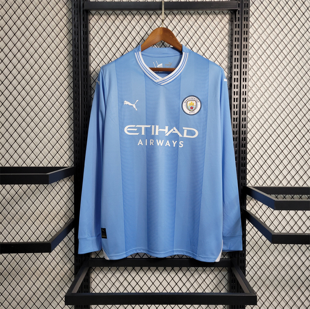 23-24 Manchester City home Long Sleeve