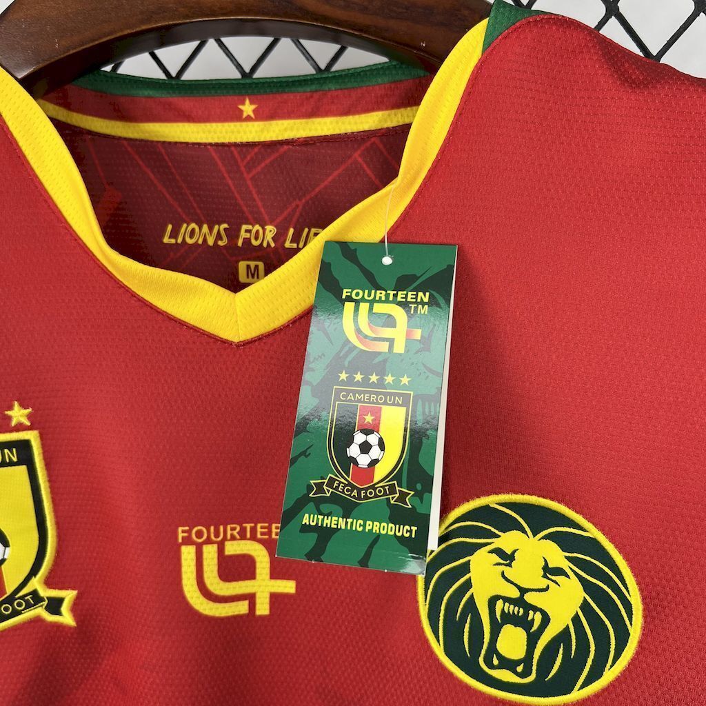 2025 Cameroon Away Kit Football T-Shirt AAAAJersey Supply Yupoo 2