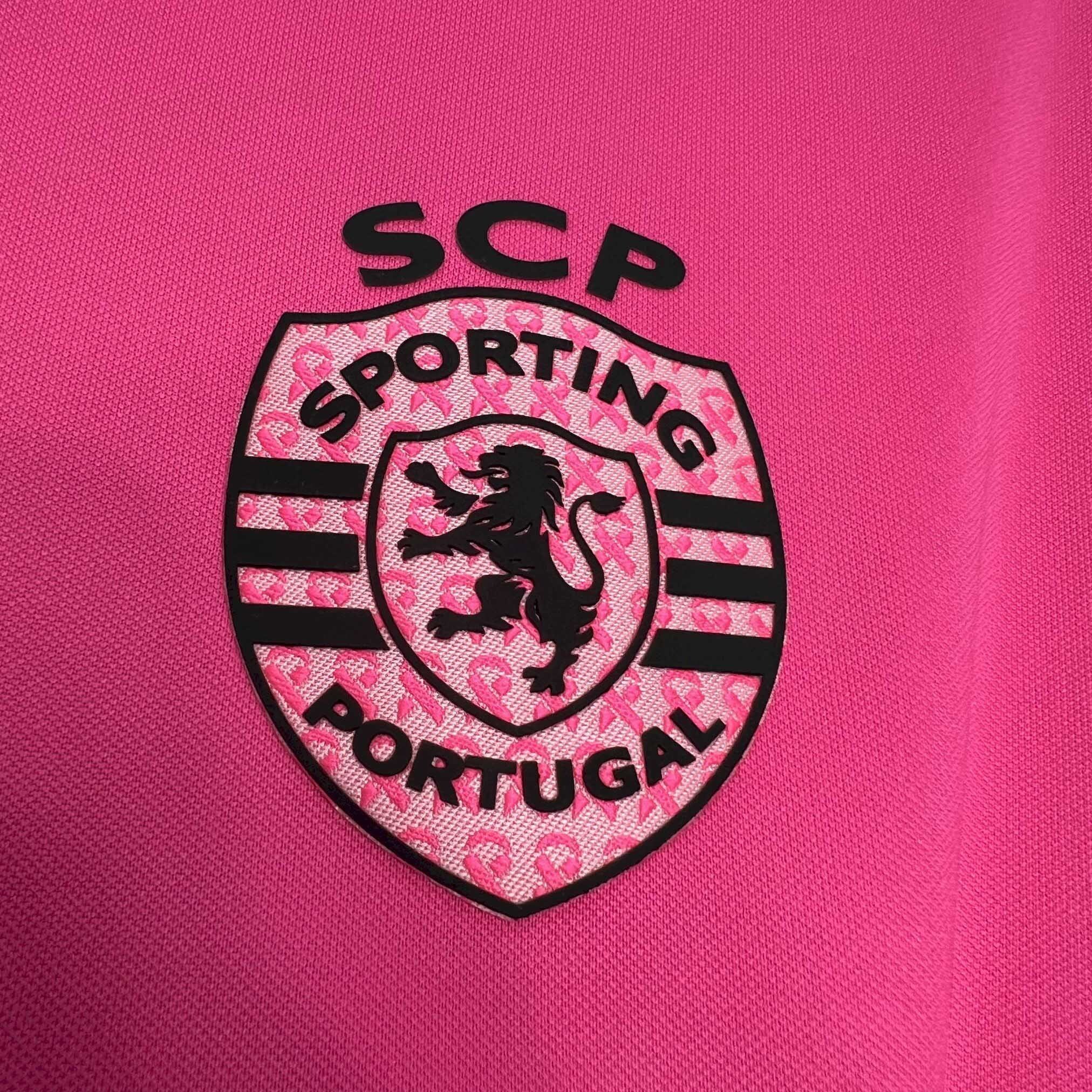 24-25 Sporting Lisbon Special Pink Shirt AAAAJersey Supplier Yupoo 5