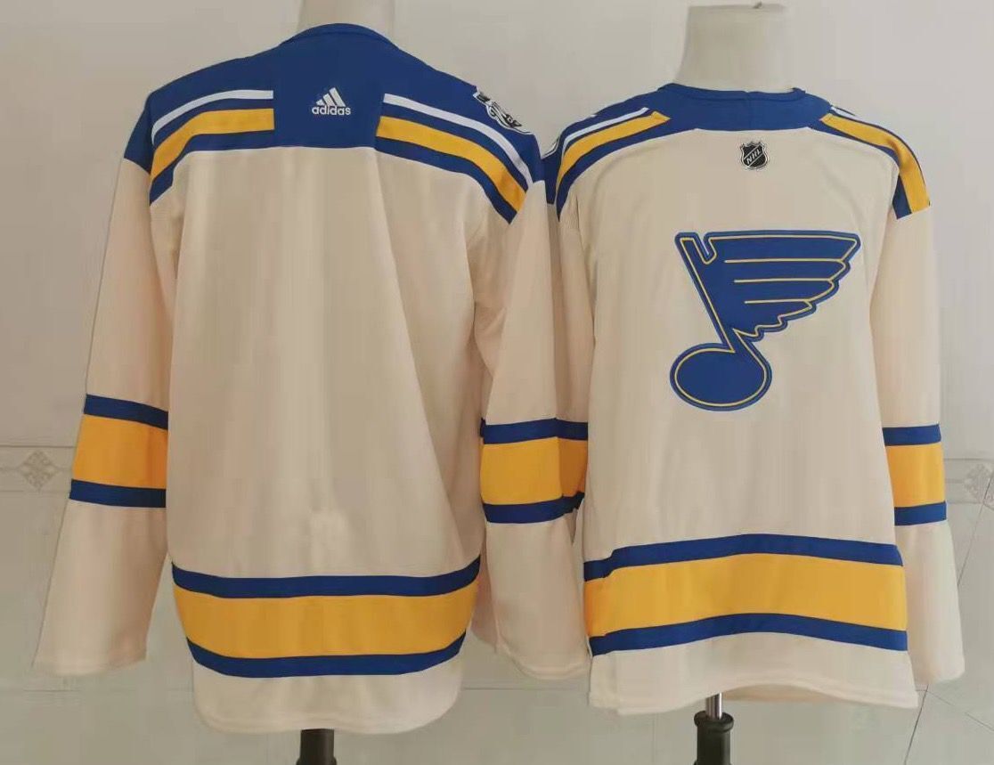 St. Louis Blues ice hockey jersey M-3XL 圣路易蓝调队冰球服 4