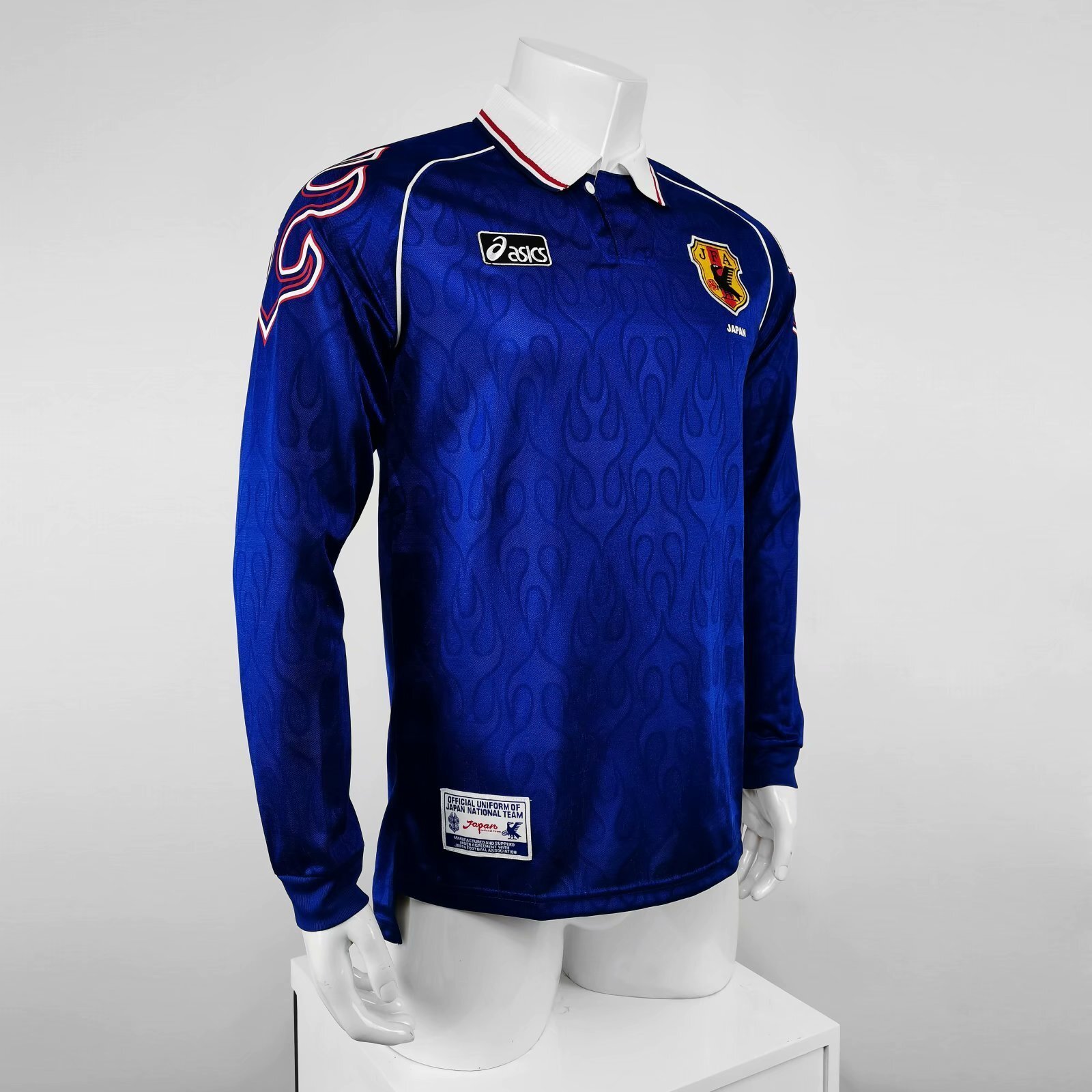 1998 Japan home blue long sleeve 7