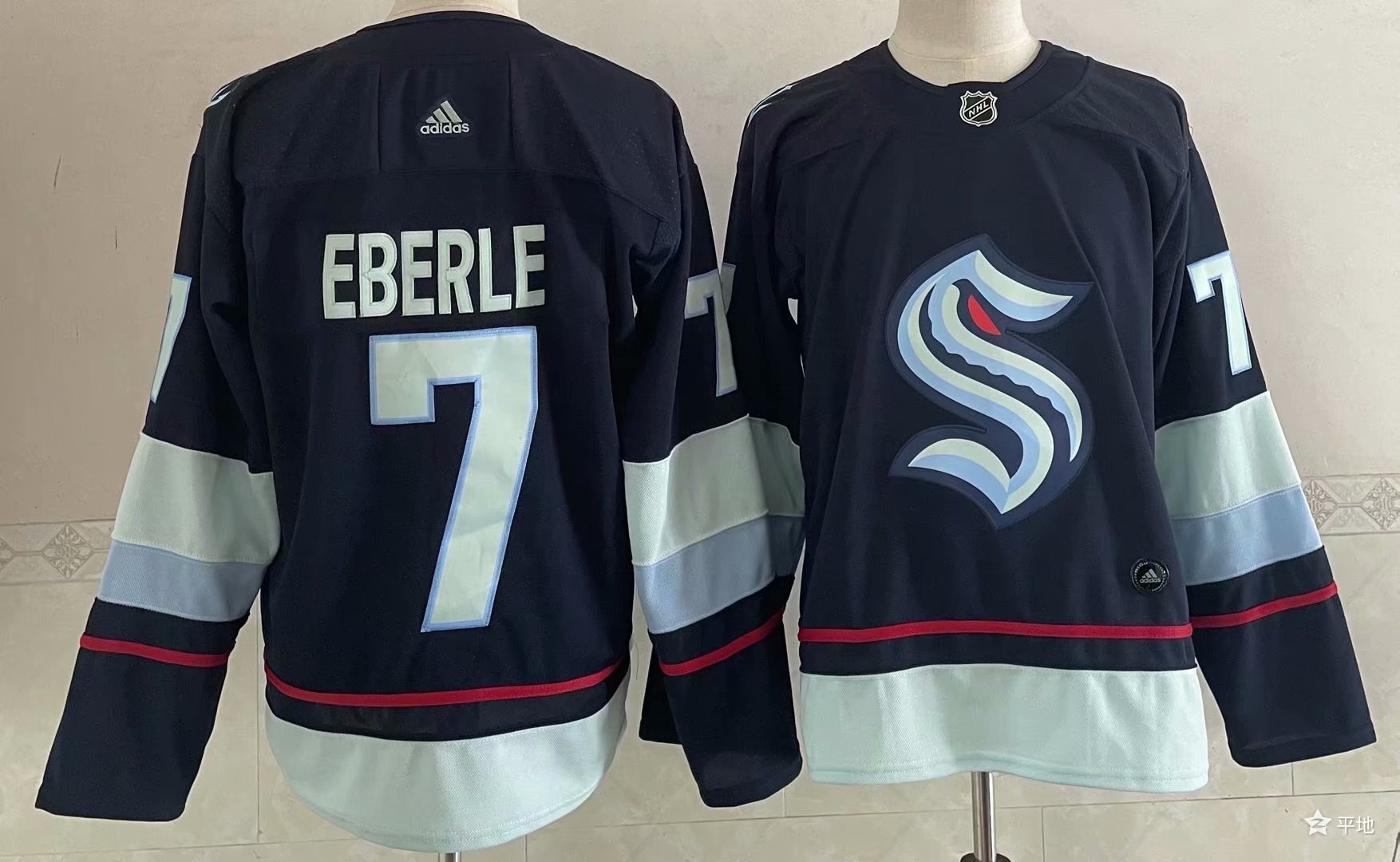 Seattle Kraken ice hockey jersey M-3XL 西雅图海妖队冰球服 1