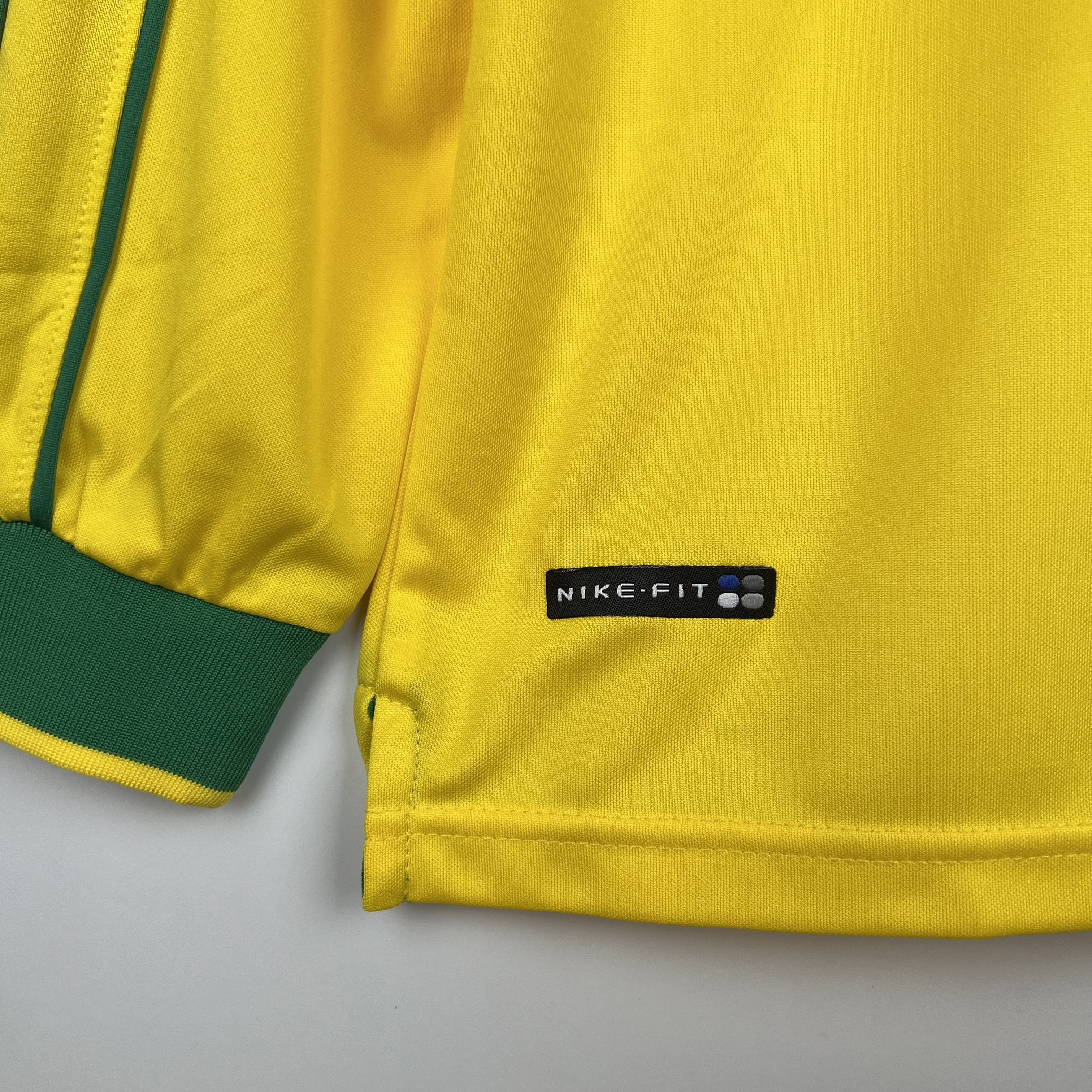 1998 Retro Long Sleeve Brazil Home S-XXL 2